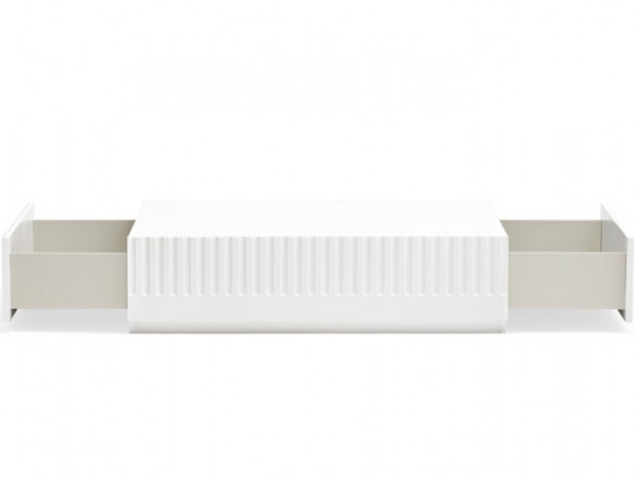 Mesa de centro blanca para salón