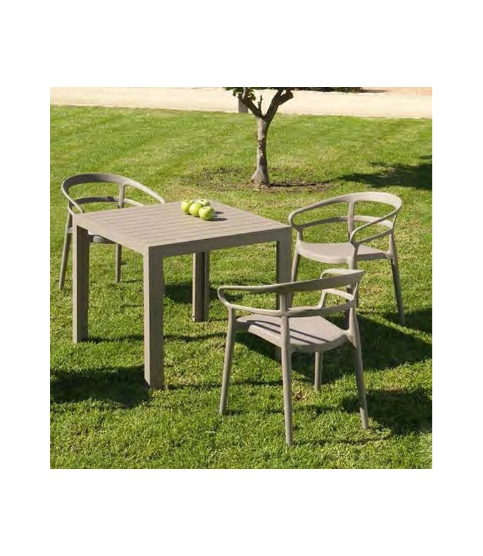 Contando insectos defensa Desalentar ✓ Mesa y sillas de resina para exterior - muebles.tienda®
