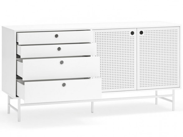 Aparador de estilo industrial para comedor