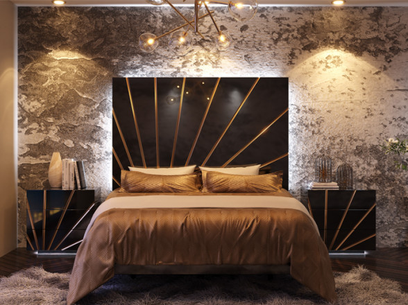 Dormitorio de diseño - tienda de muebles en madrid