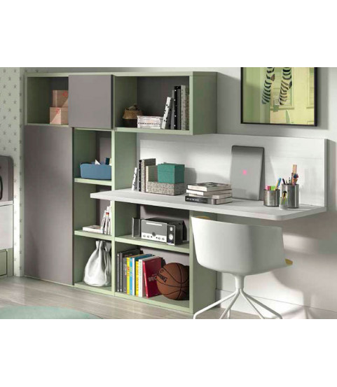 Escritorio Juvenil Moderno 3 en Muebles Valencia