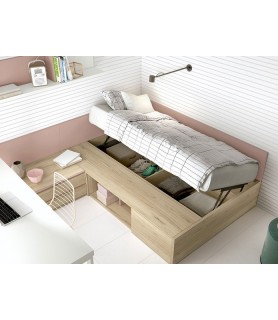 cama nido con apertura modelo vitoria muebles.tienda