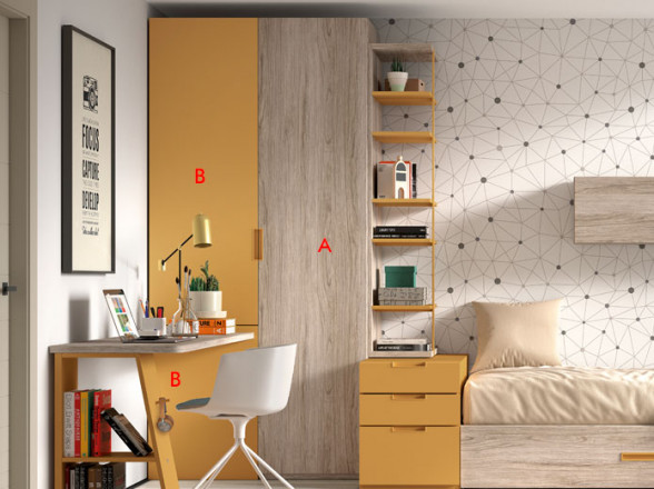Comprar armarios juveniles en nuestra tienda de muebles en Madrid