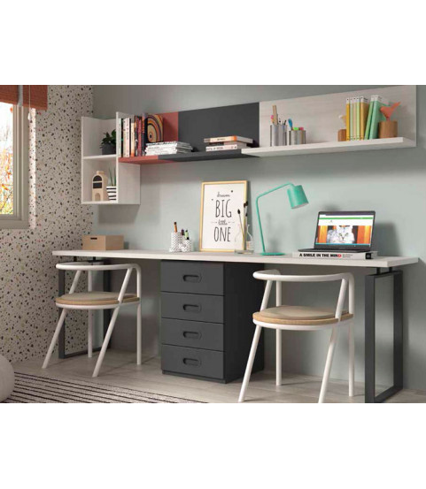Escritorio Juvenil Moderno 6 en Muebles Valencia