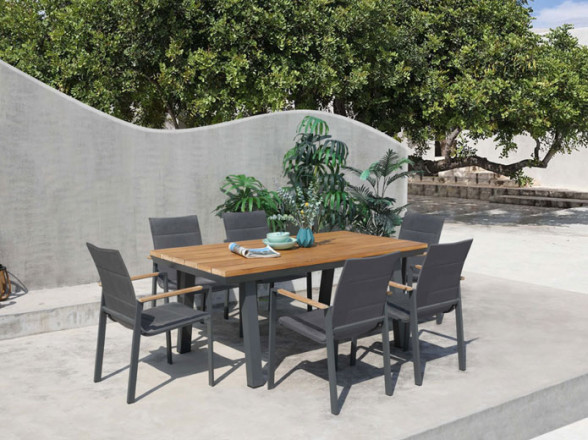 mesa para jardín