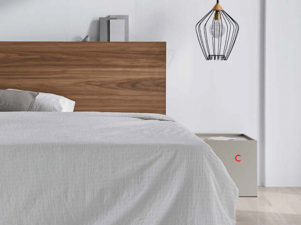 Dormitorio de matrimonio en Muebles Valencia