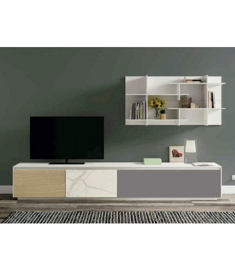 Salón moderno nórdico