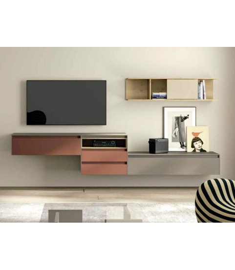 Salón de estilo moderno colgado