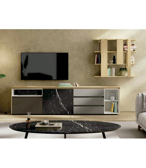 Salón moderno con mueble TV
