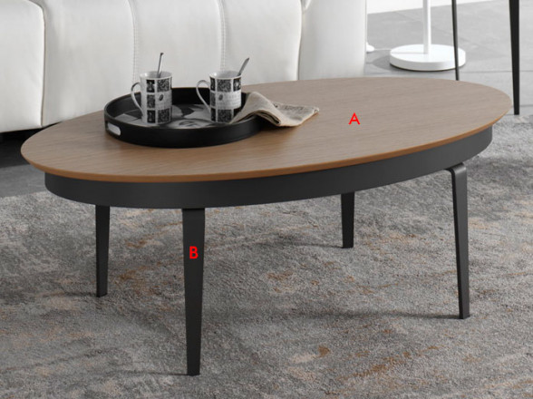 Mesa de centro industrial en tu tienda de muebles en Madrid