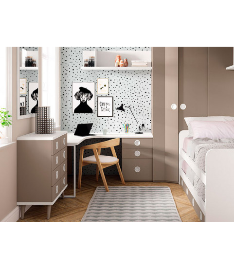 Escritorio Juvenil Moderno 11 en Muebles Valencia