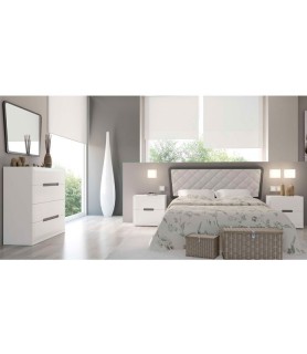 Habitación de matrimonio barata en Madrid  Muebles Valencia ® Acabado A  Artisan - Kronos 4 Dormitorios