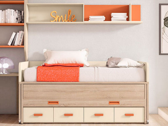 Dormitorio Juvenil 60 en Muebles Valencia