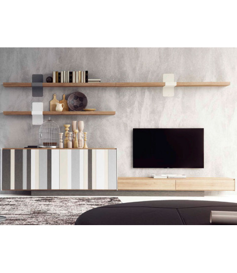 Salón Moderno 153 en Muebles Valencia (Móstoles, Madrid)