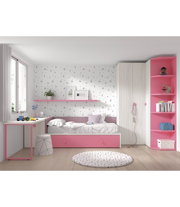 Dormitorio juvenil en oferta en Madrid | Muebles Valencia®