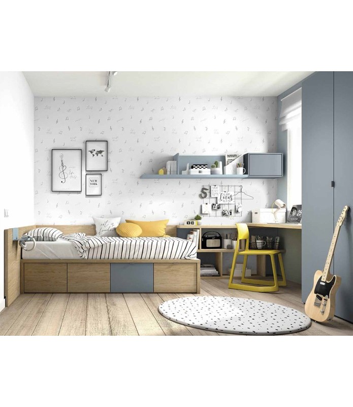 Habitación juvenil - Dormitorio Juvenil a medida | Muebles Valencia®