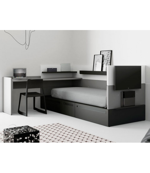 Dormitorio Juvenil 67 en Muebles Valencia