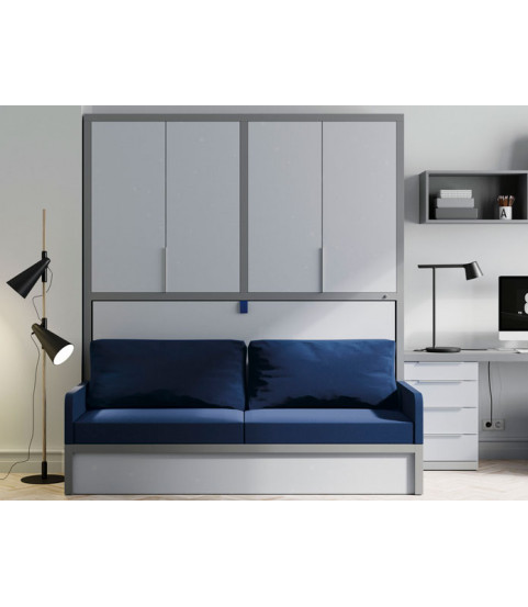 Cama Abatible con Sofá 1 en Muebles Valencia