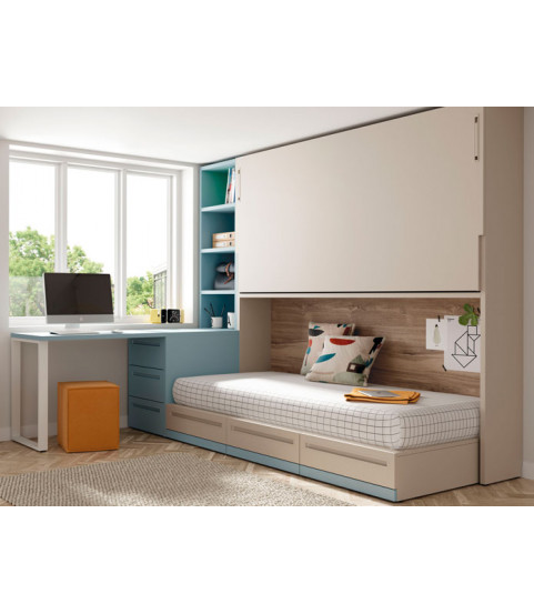 Cama Abatible Juvenil 13 en Muebles Valencia