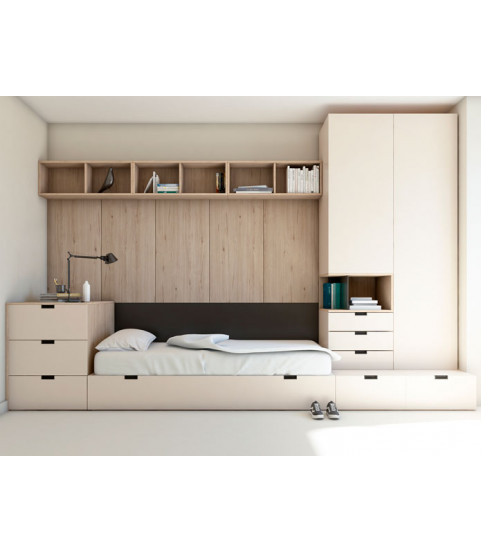 Dormitorio Juvenil 71 en Muebles Valencia