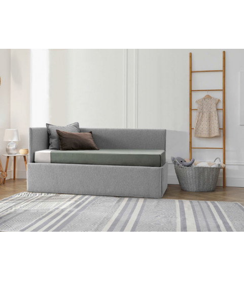 Cama nido juvenil tapizada