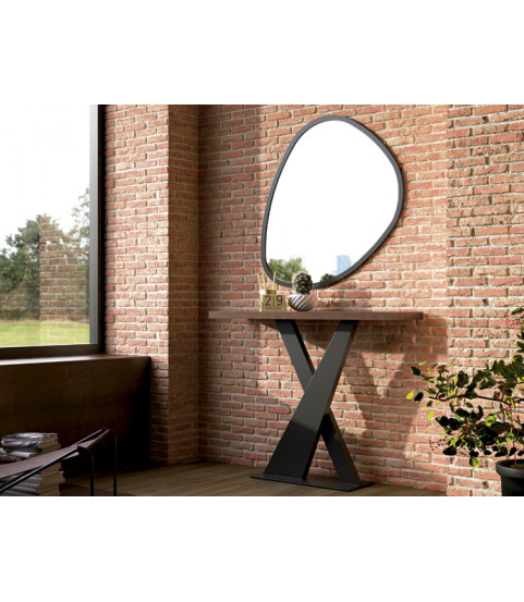 Oferta de recibidores de forja y madera con espejo en Madrid