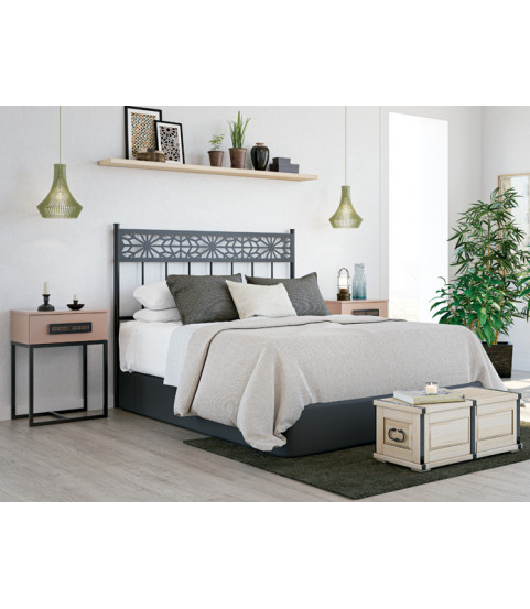 Dormitorio de forja en promoción en tu tienda de muebles en Madrid