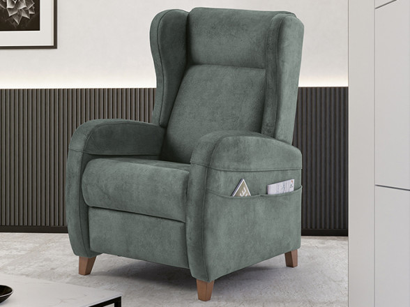 Sillón Relax Manual Alexa en Muebles Valencia (Madrid)
