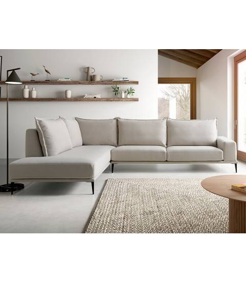 Sofa rinconero de estilo moderno en Muebles Valencia