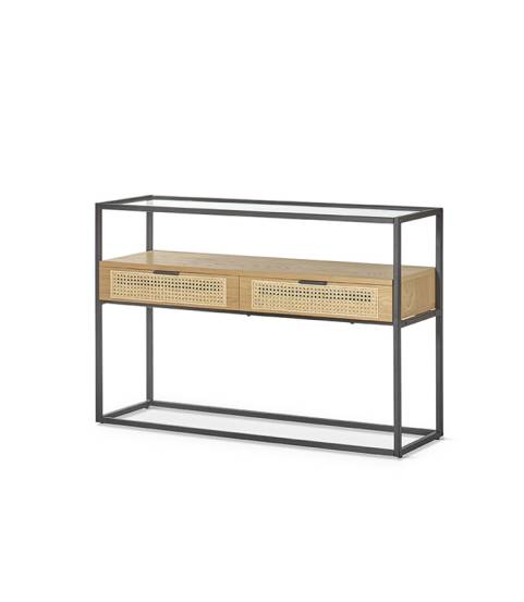 Recibidor madera con pata metal - Tienda de muebles en Madrid