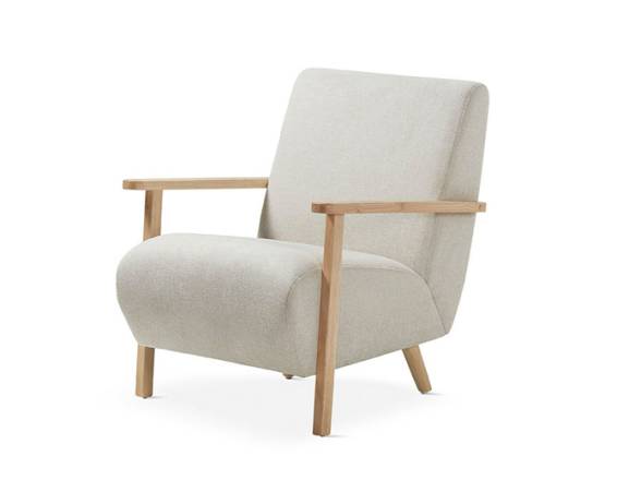 Butaca estilo nórdico Beige - Tienda de muebles en Madrid