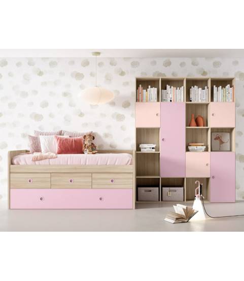 dormitorio juvenil en tienda Muebles Valencia