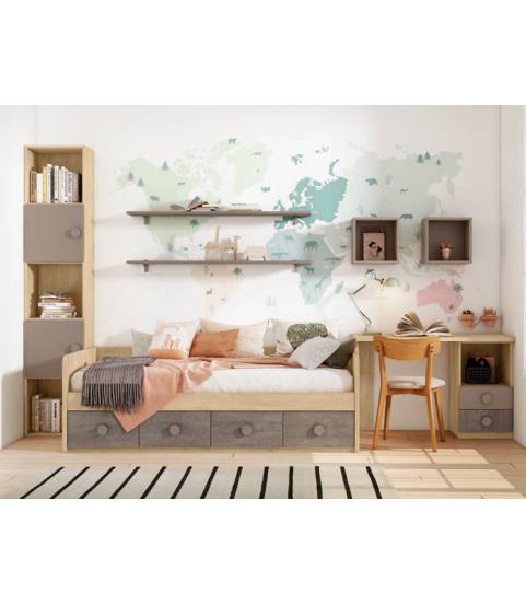 cama nido 4 cajones en tienda muebles valencia