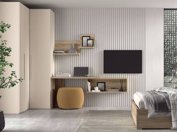Escritorio para dormitorio moderno - Tienda de muebles en Madrid