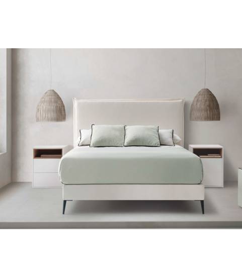 cabecero tapizado cojín en tienda Muebles Valencia
