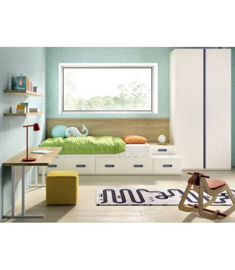 dormitorio juvenil barato en Muebles Valencia
