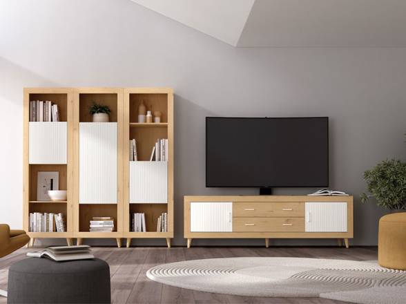 Muebles salón nórdicos Moon 3 - Tiendas de muebles en Madrid