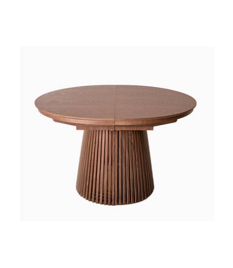 Mesa comedor extensible redonda
