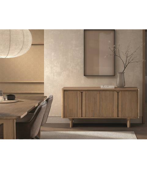 Aparador madera maciza color natural
