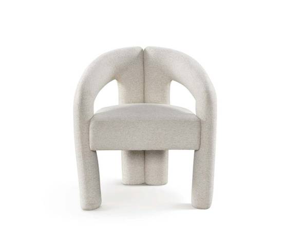 Butaca de diseño blanco