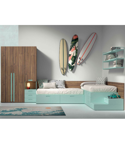 Dormitorio Juvenil Moderno 2