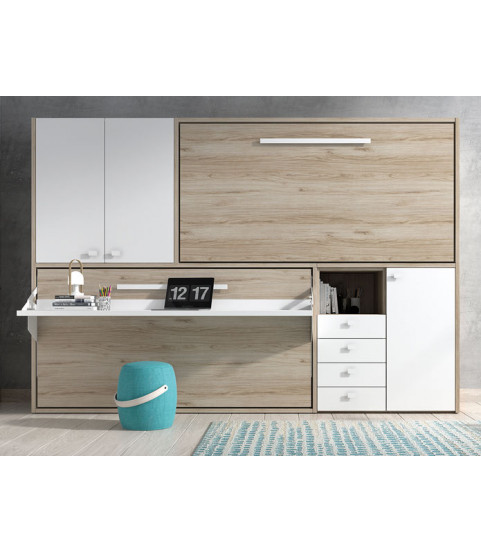 Cama juvenil abatible