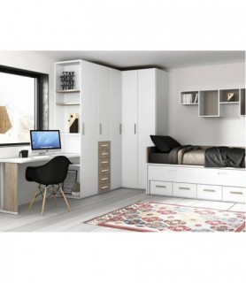 Dormitorio juvenil moderno en Huesca