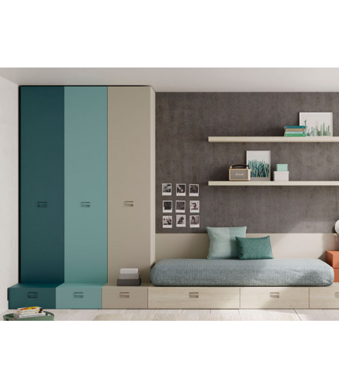 Dormitorio juvenil moderno