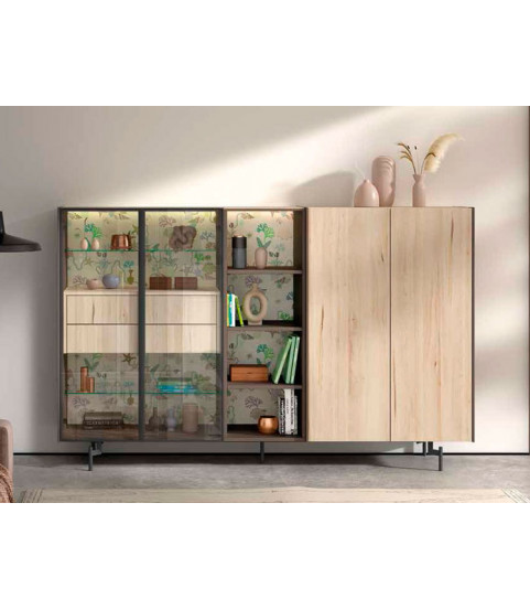 Vitrina moderna para salón o comedor en Valencia