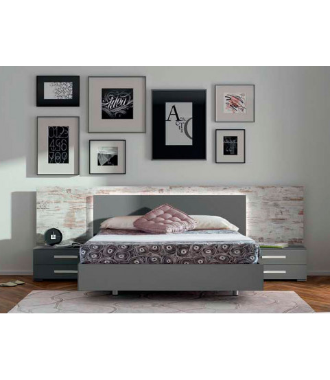 Dormitorio de matrimonio moderno en Madrid
