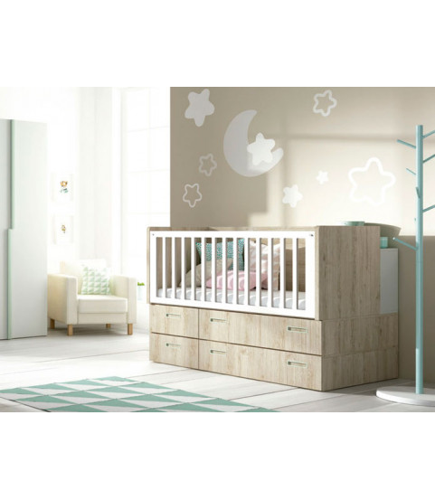 Cuna convertible infantil en Madrid