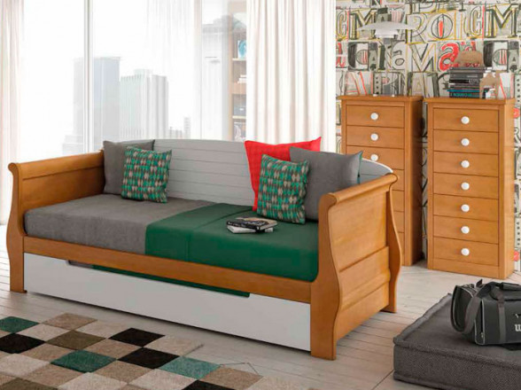 Cama juvenil estilo náutico en Valencia
