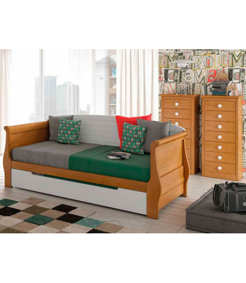 Cama juvenil estilo náutico en Valencia