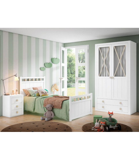 Dormitorio juvenil moderno en Madrid
